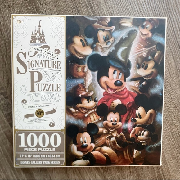 Disney Games Disney Parks Mickey Mouse Through The Years Jigsaw